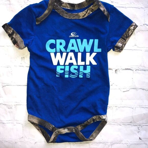 Nwot Infant Mossy Oak SS Onesie Bodysuit Bundle - Picture 5 of 7
